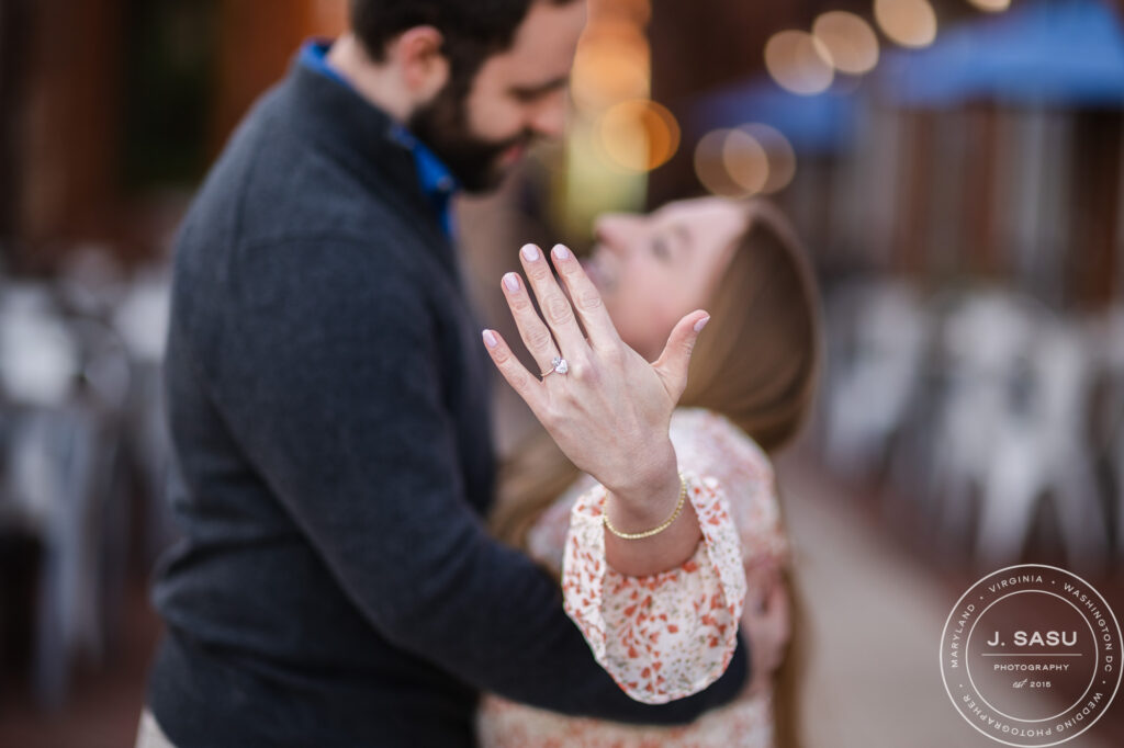 Baltimore waterfront proposal photographer