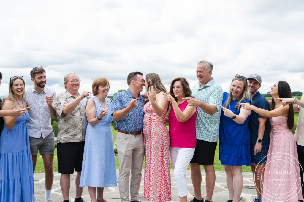Leesburg VA winery surprise proposal