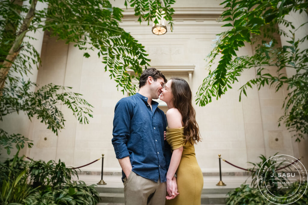 National Gallery of Art engagement photos